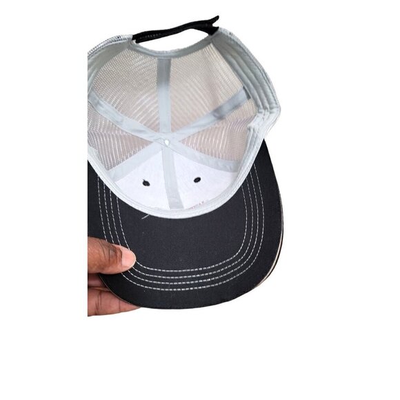 ABKT Trucker Hat  Black & Gray  Adjustable  Embroidered Logo - Picture 6 of 7
